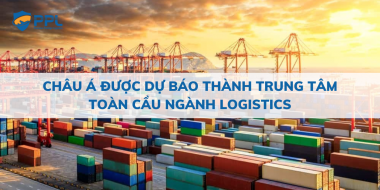 Châu Á được dự báo thành trung tâm toàn cầu ngành logistics